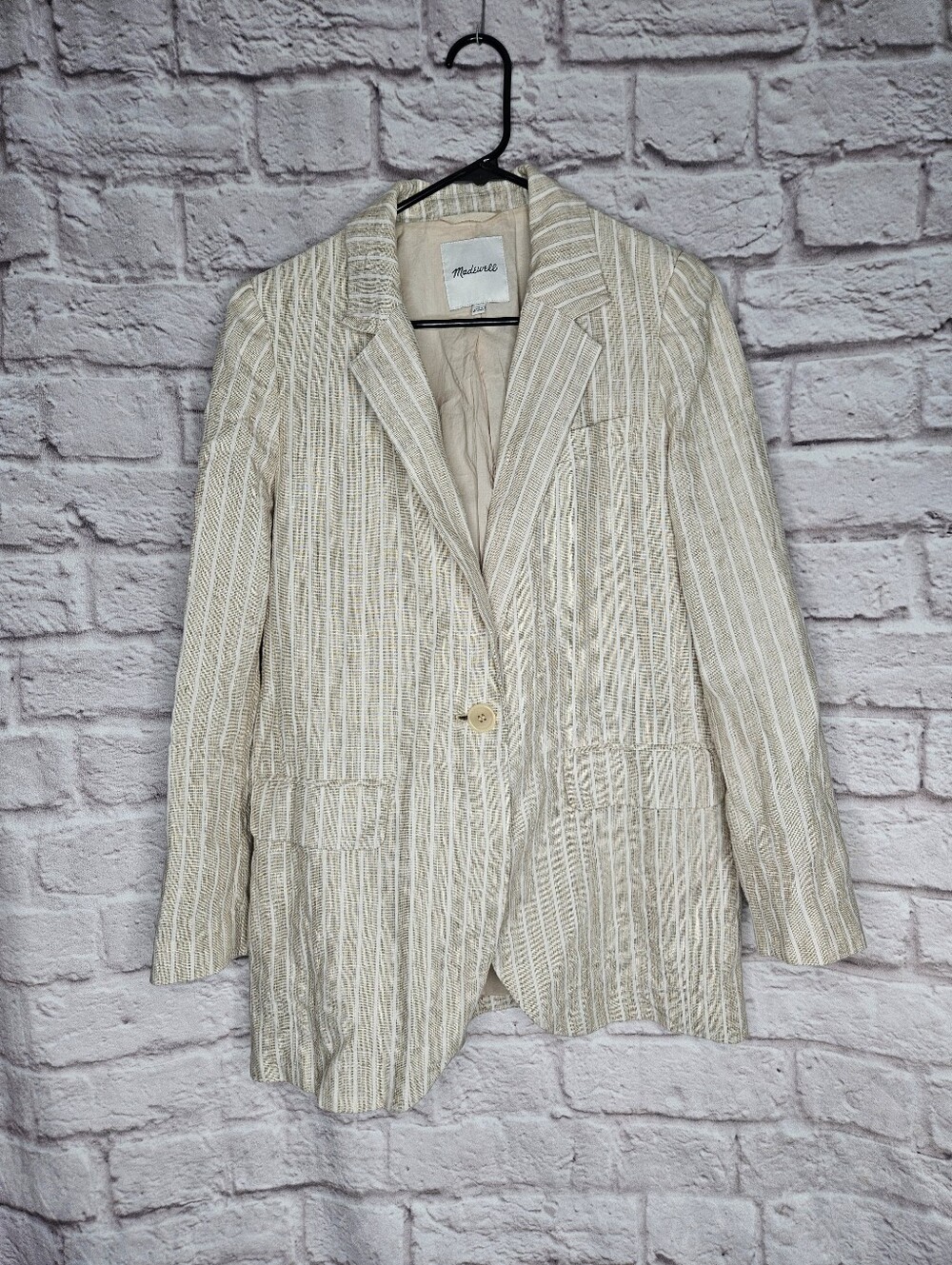 Madewell Medium Larsen Blazer Jacket Women's